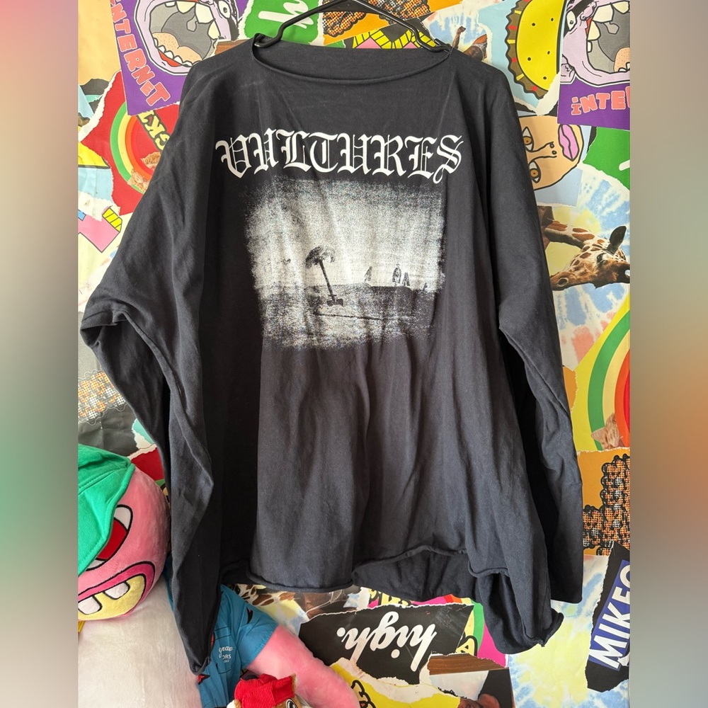 BUNDLE Yeezy YZY Kanye West Vultures Gosha Box Long Sleeve T-Shirt Size 3 XL/XXL